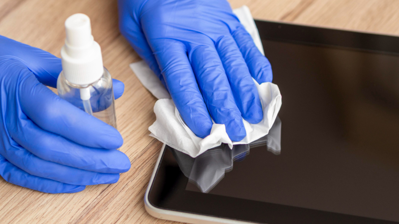 czyszczenie ipada